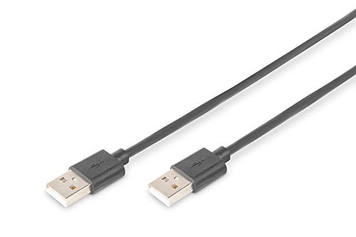 Digitus 5m Lungime USB 2.0 Un bărbat - Un cablu de conectare masculin - negru