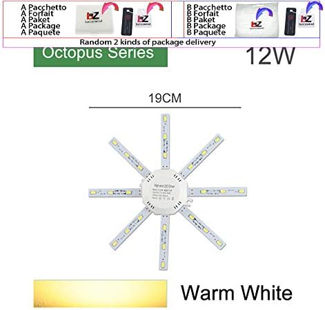 Modul Magnetic LED lumina 12W 16W 20W 24W Led Downlight Magnet accesoriu Octopus placă inel Led lampă 220V pentru tavan, 12W