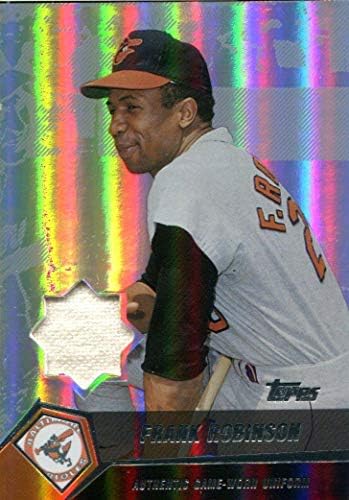 Frank Robinson 2004 Topps Jersey Card - cărți de baseball slabbed