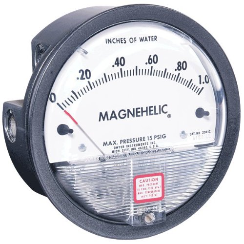 Dwyer® Magnehelic® Diferențial Pression Gage, 2006 ,: 0-6 W.C.