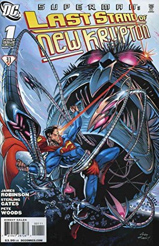 Superman: Ultimul Stand al noului Krypton 1 VF / NM; DC carte de benzi desenate
